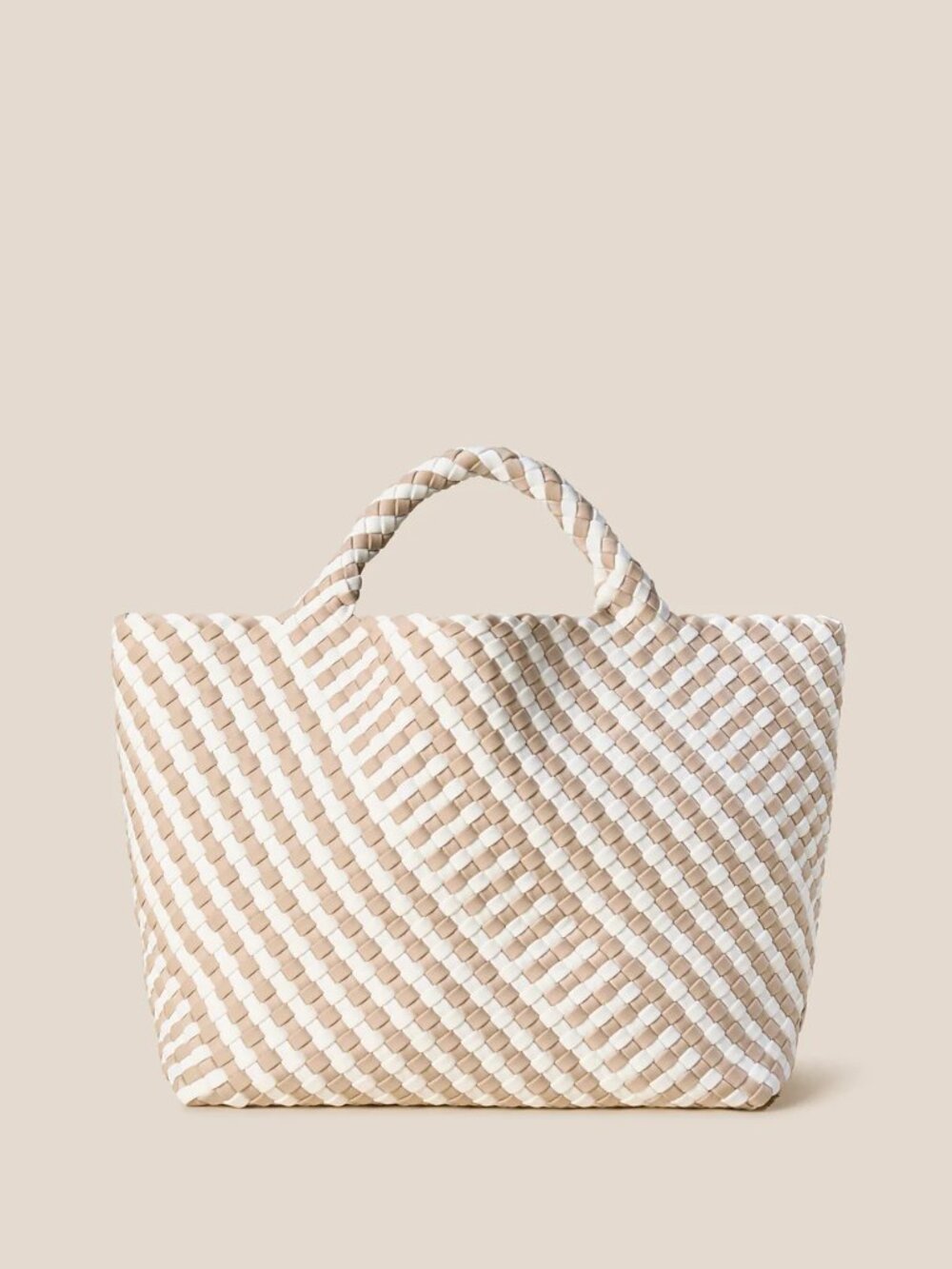 Naghedi St. Barths Medium Tote Striped Geo Mykonos
